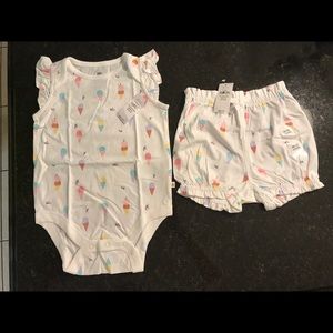 Gap cute baby girl set